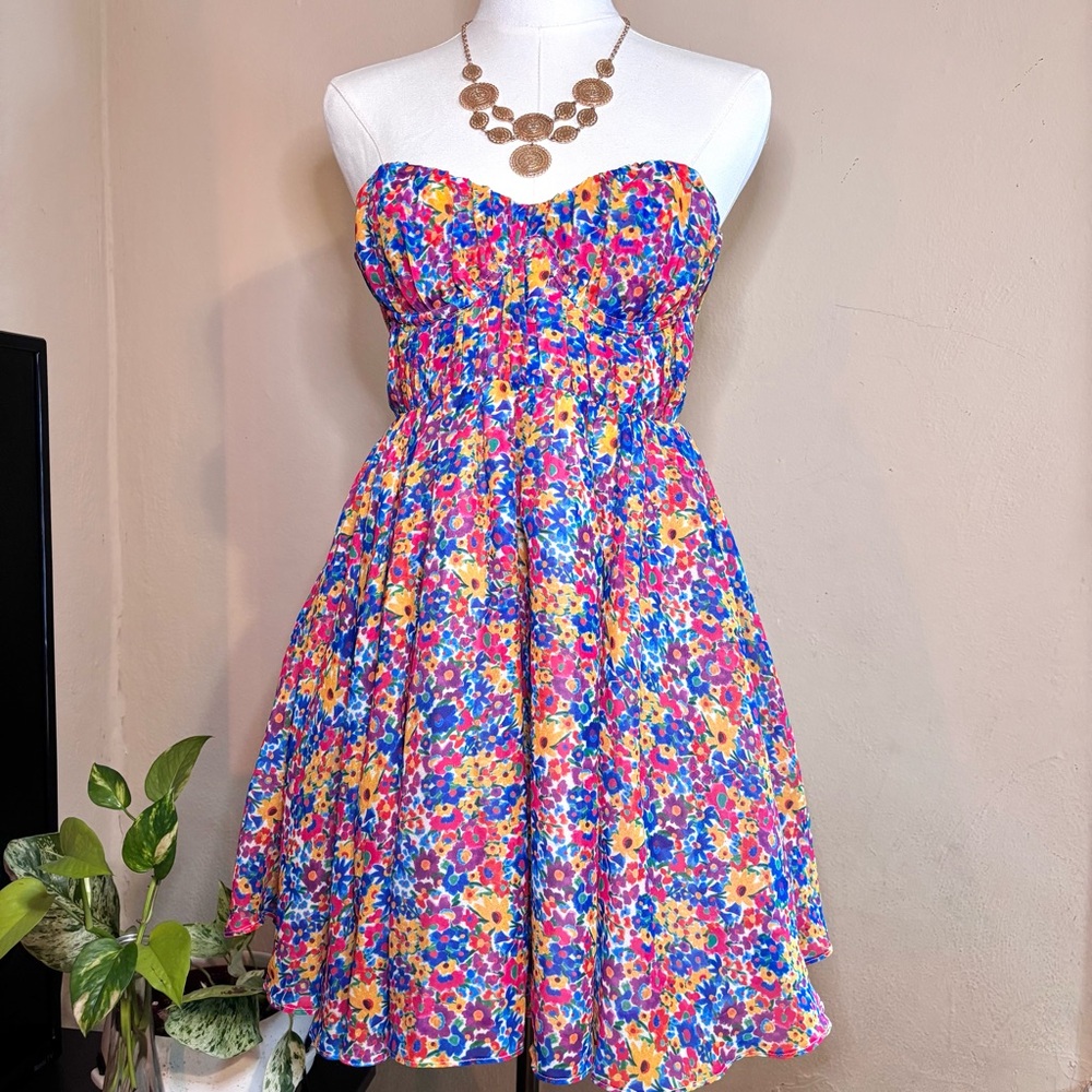 NWT Love for Lemons Spring Floral Dress
